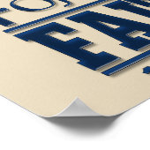 Bestrijding van de goede strijd tegen het geloofwa poster (Hoek)