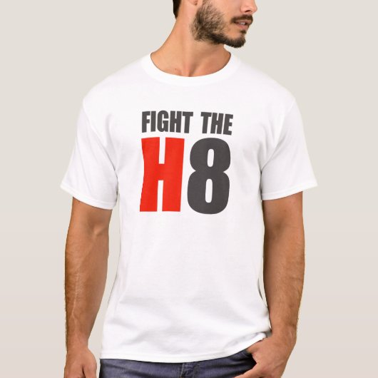 BESTRIJDING VAN DE H8 T-SHIRT (Voorkant)