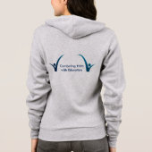 Bestrijding van de hittehuishouding - vrouwen hoodie (Achterkant)