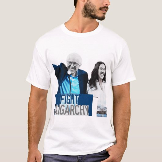 Bestrijding van de oligarchie Bern & AOC T-shirt (Voorkant)