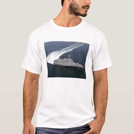 Bestrijding van de onafhankelijkheid van het schip t-shirt (Voorkant)
