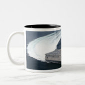 Bestrijding van de onafhankelijkheid van het schip tweekleurige koffiemok (Links)