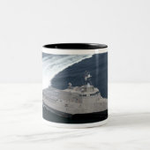 Bestrijding van de onafhankelijkheid van het schip tweekleurige koffiemok (Center)