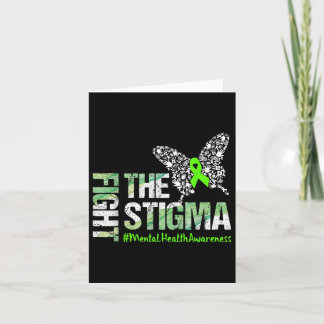Bestrijding van de Stigma Mental Health Awareness  Kaart