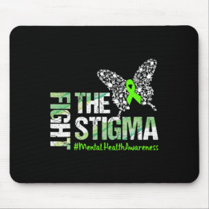 Bestrijding van de Stigma Mental Health Awareness Muismat
