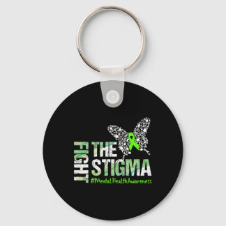 Bestrijding van de Stigma Mental Health Awareness  Sleutelhanger