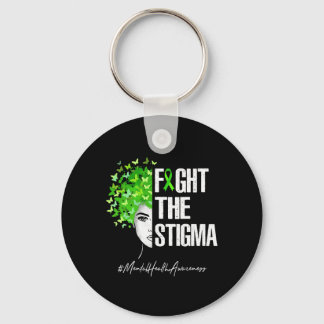 Bestrijding van de Stigma Mental Health Awareness  Sleutelhanger
