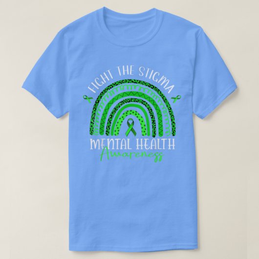 Bestrijding van de Stigma Mental Health Awareness  T-shirt (Design voorkant)