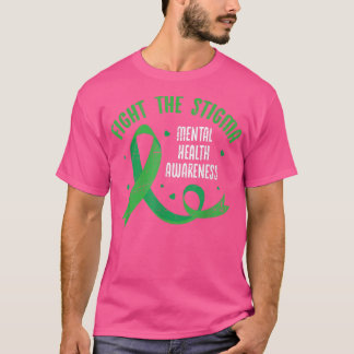 Bestrijding van de Stigma Mental Health Awareness  T-shirt