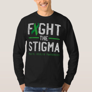 Bestrijding van de Stigma Mental Health Awareness  T-shirt
