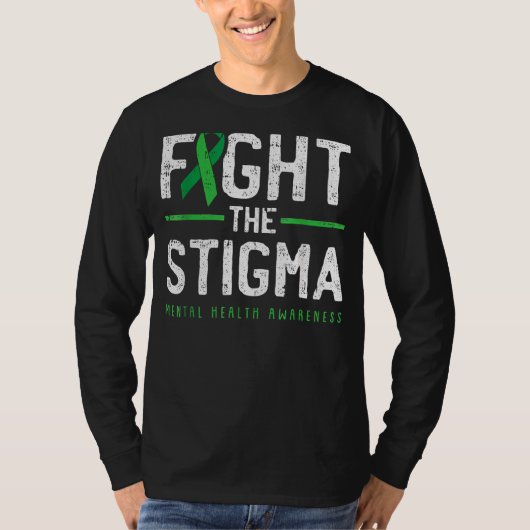 Bestrijding van de Stigma Mental Health Awareness  T-shirt (Voorkant)