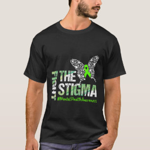 Bestrijding van de Stigma Mental Health Awareness  T-shirt