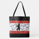 Bestrijding van de vlag van Berlijn Tote Bag (Voorkant)