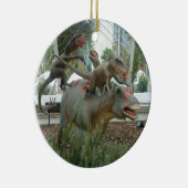 Bestrijding van Dinosaur-Ornament Keramisch Ornament (Rechts)