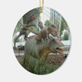 Bestrijding van Dinosaur-Ornament Keramisch Ornament (Links)