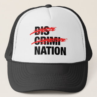 Bestrijding van discriminatie trucker pet