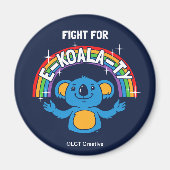 Bestrijding van E-Koala-Ty Magneet (Voorkant)