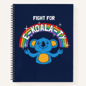 Bestrijding van E-Koala-Ty Notitieboek (Voorkant)