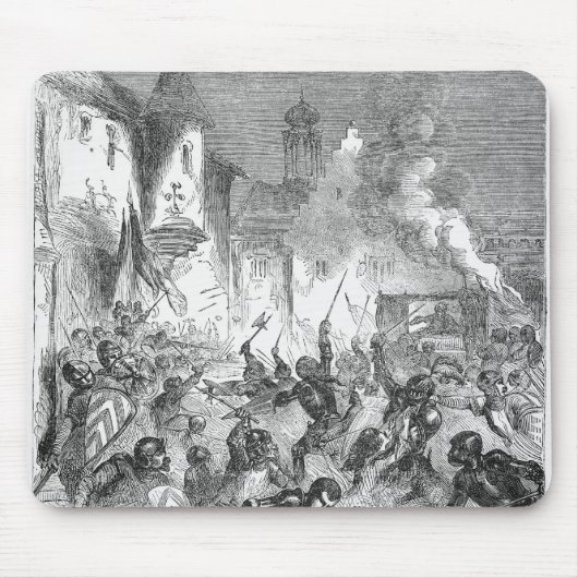 Bestrijding van Engelse en Franse overnachten Muismat (Voorkant)