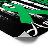 Bestrijding van galwegkanker bewustzijn Kelly Gree Poster (Hoek)