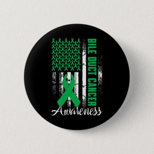 Bestrijding van galwegkanker bewustzijn Kelly Gree Ronde Button 5,7 Cm