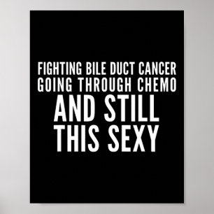 Bestrijding van galwegkanker die door chemo-steil poster