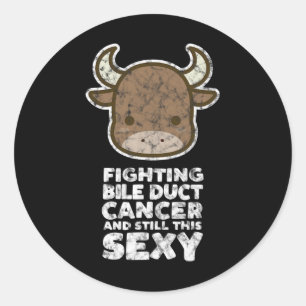 Bestrijding van galwegkanker nog steeds deze y quo ronde sticker