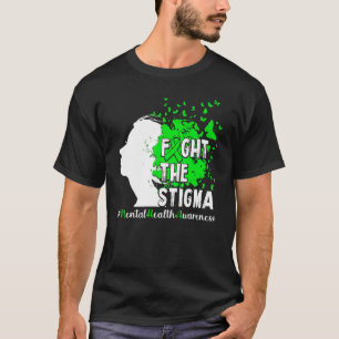 Bestrijding van het bewustzijn van de geestelijke t-shirt