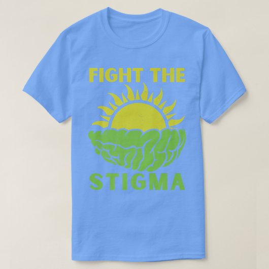 Bestrijding van het stigma, bewustmaking van de ge t-shirt (Design voorkant)