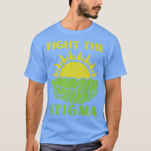 Bestrijding van het stigma, bewustmaking van de ge t-shirt