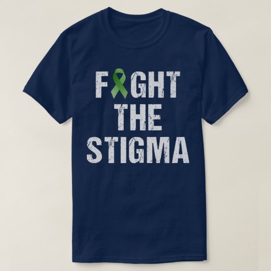Bestrijding van het stigma, bewustmaking van de ge t-shirt (Design voorkant)