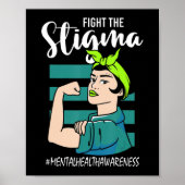 Bestrijding van het Stigma Mind Stability Awarenes Poster (Voorkant)