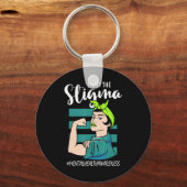 Bestrijding van het Stigma Mind Stability Awarenes Sleutelhanger (Voorkant)