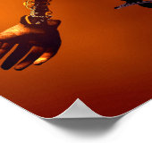 Bestrijding van het storm poster (Hoek)