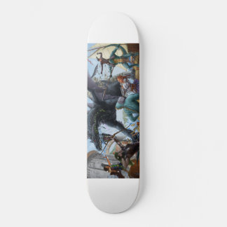 Bestrijding van het zwarte drakenskateboard persoonlijk skateboard