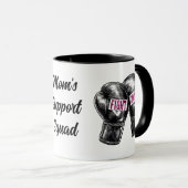 Bestrijding van kanker Boxing Handschoenen Mok (Voorkant rechts)