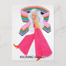 Bestrijding van kanker/kanker Oorspronkelijke teke Briefkaart