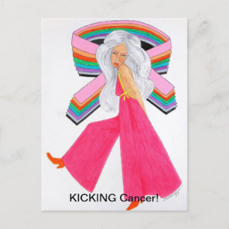 Bestrijding van kanker/kanker Oorspronkelijke teke Briefkaart