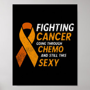Bestrijding van kanker leukemie en bewustzijn van poster