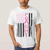 Bestrijding van kanker Witte T-shirt (Voorkant)