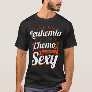 Bestrijding van leukemie Bloedkanker Chemotherapie T-shirt