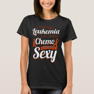 Bestrijding van leukemie Bloedkanker Chemotherapie T-shirt