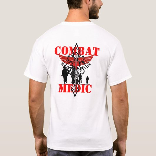 BESTRIJDING VAN MEDIAC T-SHIRT (Achterkant)