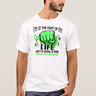Bestrijding van mijn leven 2 Non-Hodgkin lymfoom T-shirt