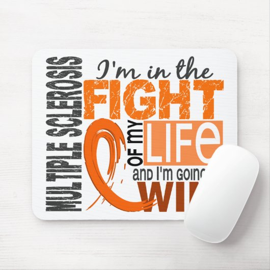 Bestrijding van mijn leven multiple sclerose muismat (Met muis)