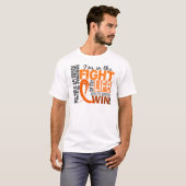 Bestrijding van mijn leven multiple sclerose t-shirt (Voorkant volledig)
