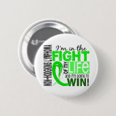 Bestrijding van mijn leven Non-Hodgkin lymfoom Ronde Button 5,7 Cm (Voorkant /achterkant)
