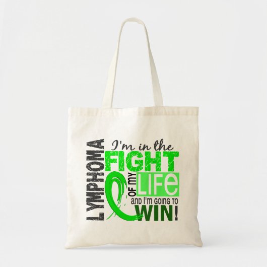 Bestrijding van mijn levenslymfoom tote bag (Voorkant)