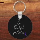 Bestrijding van pancreaskanker Product Gift Byttle Sleutelhanger (Voorkant)