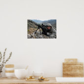 Bestrijding van patrouilles in Afghanistan Poster (Keuken)